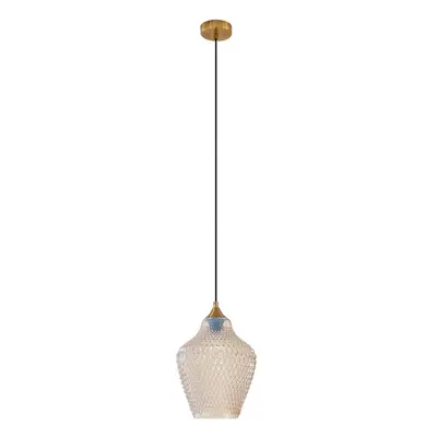 Lindby - Drakar Lámpara Colgante Ø22 Amber