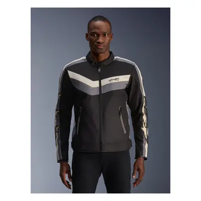 Alpinestars Chaqueta T-Dyno Resistente Al Agua Black Dark Gray Ecru, Talla: XXL