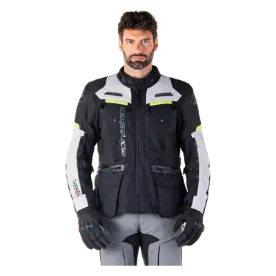 Alpinestars Chaqueta Bogota' Pro Drystar® Black Ice Gray Yellow Fluo