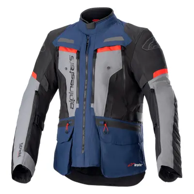 Alpinestars Chaqueta Bogota' Pro Drystar® Dark Blue Black Bright Red