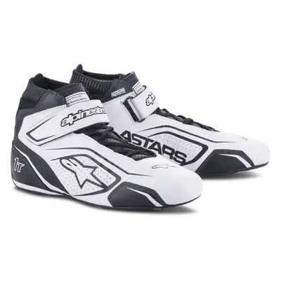 Alpinestars Zapatos Tech-1 T V3 FIA White Black, Talla: 11