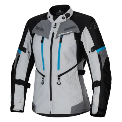Alpinestars Chaqueta Stella Bogota' Pro Drystar® Para Mujer Ice Gray Black Cyan