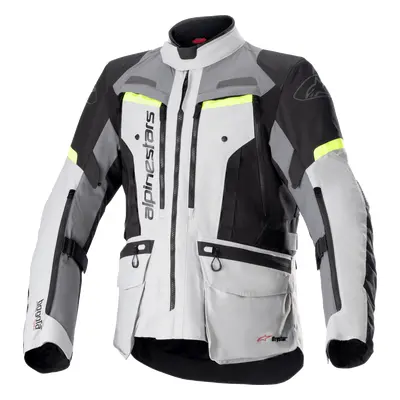 Alpinestars Chaqueta Bogota' Pro Drystar® Ice Gray Dark Gray Yellow Fluo