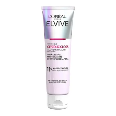 Elvive Acondicionador Glycolic Gloss Con Ácido Glicólico Cabello Suave Y Brillante 150 ml