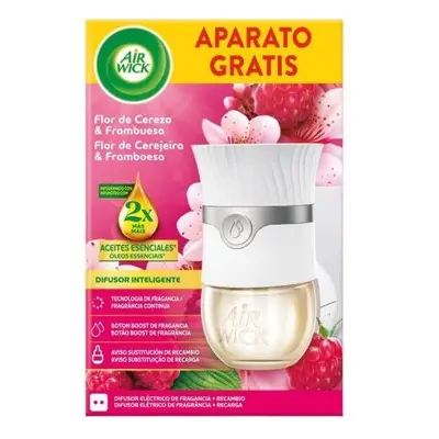Ambientador Eléctrico + Recambio Flor de Cerezo y Frambuesa