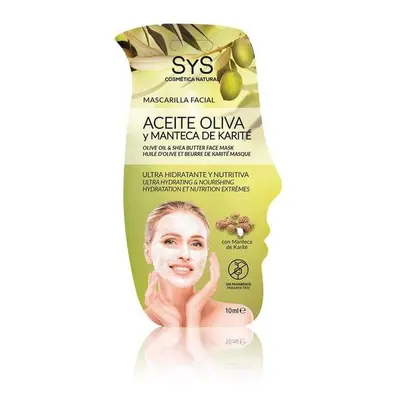 Mascarilla Facial Aceite de Oliva y Manteca de Karité 10 ml