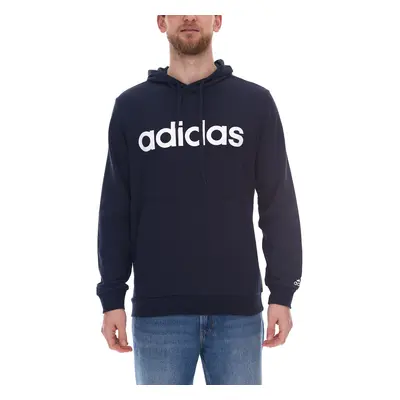 adidas Essentials French Terry Linear Logo Hoodie Jersey de hombre sostenible con bolsillo cangu