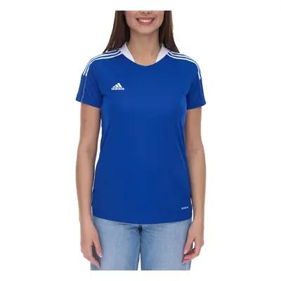Camiseta de entrenamiento adidas TIRO para mujer con AeroReady hecha de material reciclado camis