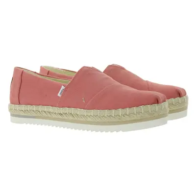 Alpargatas sostenibles TOMS Alpargata para mujer con Ortholite Rosa empolvado