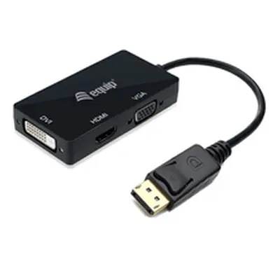 ADAPTADOR DISPLAYPORT A VGA / HDMI / DVI EQUIP 133441 133441