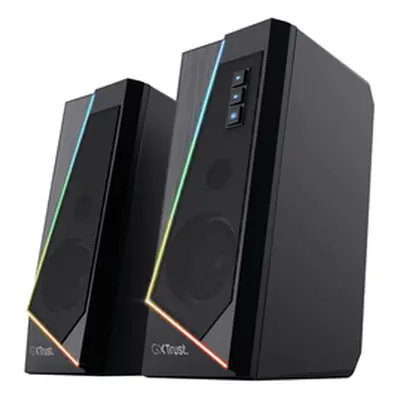 ALTAVOCES TRUST 2.0 ZOXA RGB 6W RMS 12W MAX 6 MODOS ILUMINACION AUTOALIMENTADO USB LED COLOR NEGRO 24070 24070