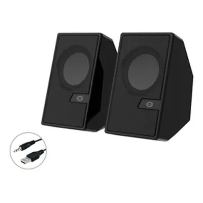 ALTAVOCES 2.0 CONCEPTRONIC BJORN02B 6W COLOR NEGRO JACK 3.5" Y BLUETOOTH ALIMENTACION USB BJORN02B