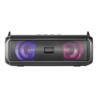 ALTAVOZ BLUETOOTH PORTABLE MARS GAMING MSB-XT NEGRO AUX/MicroSD/USB/FM 20W POTENCIA RGB FLOW BATERIA 2000mA MSBXT