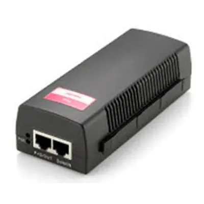 POE INJECTOR ADAPTER LEVEL ONE CAT5E PASA DATOS Y ALIMENTACION POR EL MISMO CABLE HASTA 100 MTS POI-2002
