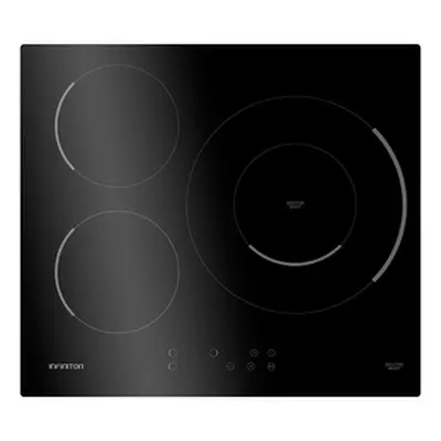 VITROCERAMICA INDUCCION INFINITON IND3BK8G32 3 ZONAS COCCION ANCHO 59 CM IND3BK8G32
