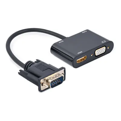 CABLE ADAPTADOR VGA A HDMI VGA 0 15 M NEGRO A-VGA-HDMI-02