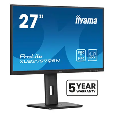 IIYAMA XUB2797QSN-B2 ProLite 27" LED IPS Quad HD HDMI Altavoces XUB2797QSN-B2