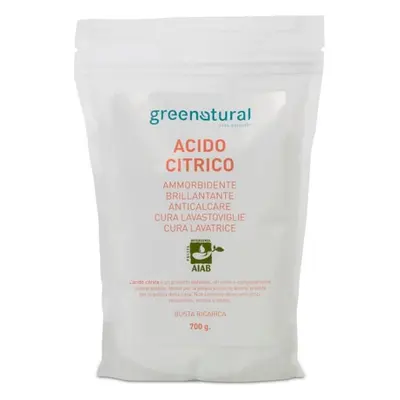 Polvo de ácido cítrico natural