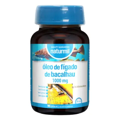 Naturmil Aceite de Hígado de Bacalao 1000mg Cápsulas x90
