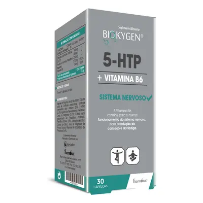 Cápsulas Biokygen 5-HTP + Vitamina B6 x30