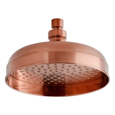 Alcachofa de Ducha Tradicional Redonda - 205mm - Cobre Satinado