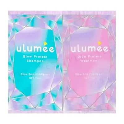 Ulumee - Glow Protein Shampoo & Treatment Sachet Set 10ml+10g