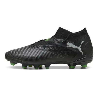 PUMA Botas de fútbol FUTURE 8 PRO FG/AG, Calzado, Negro/Cool Light Gris/Verde, 39