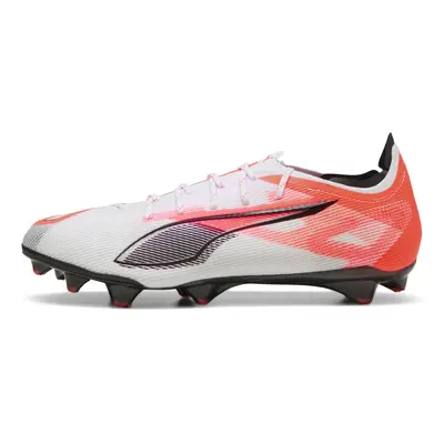 PUMA Botas de fútbol ULTRA 5 CARBON FG, Calzado, Blanco/Negro/Glowing Rojo, 40