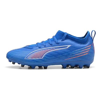 PUMA Botas de fútbol ULTRA 6 MATCH MG juveniles, Calzado, Ultra Azul/Blanco/Glowing Rojo, 30
