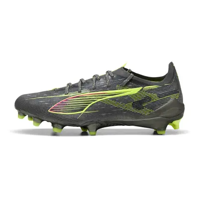 PUMA Botas de fútbol ULTRA 5 ULTIMATE FG para mujer, Calzado, Matte Aged Silver/Amarillo Alert/S
