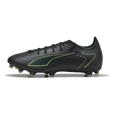 PUMA Botas de fútbol ULTRA 6 MATCH FG/AG unisex, Calzado, Negro/Fizzy Light/Verde Terrain, 46