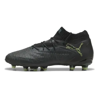 PUMA Botas de fútbol FUTURE 8 ULTIMATE AG unisex, Calzado, Negro/Fizzy Light/Verde Terrain, 40.5
