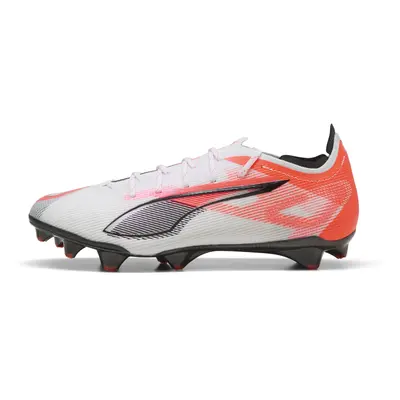 PUMA Botas de fútbol ULTRA 5 CARBON FG para mujer, Calzado, Blanco/Negro/Glowing Rojo, 37.5