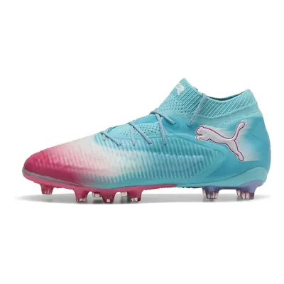 PUMA Botas de fútbol FUTURE 8 ULTIMATE RE-CHARGE AG unisex, Calzado, Hero Azul/Blanco/Sunset Ros