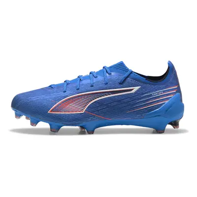 PUMA Botas de fútbol ULTRA 6 ULTIMATE FG para mujer, Calzado, Ultra Azul/Blanco/Glowing Rojo, 37