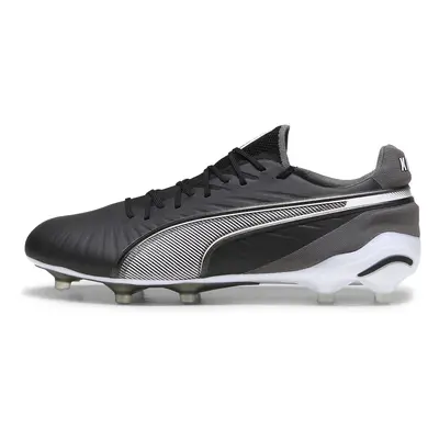 PUMA Botas de fútbol KING ULTIMATE FG/AG, Calzado, Negro/Blanco/Cool Dark Gris, 47