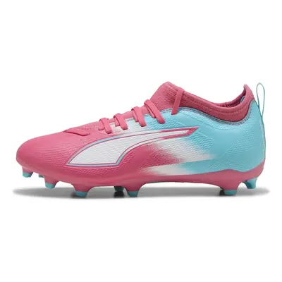 PUMA Botas de fútbol ULTRA 6 MATCH RE-CHARGE FG/AG juveniles, Calzado, Hero Azul/Sunset Rosa/Gar