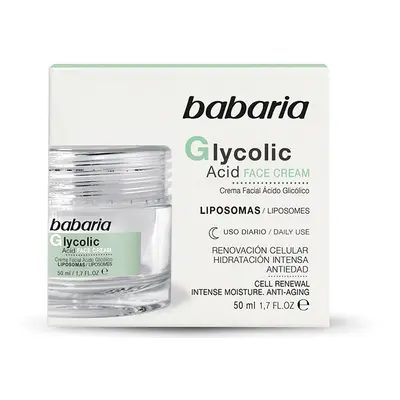Babaria Ácido Glicólico Crema Facial | Precio, Comprar