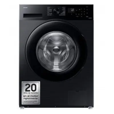 Lavadora Samsung WW80CGC04DABEC, 8Kg, 1400rpm, Clase A, 47 kWh por 100 ciclos, 72dB centrifugado, Ecobubble, WiFi, Vapor, SmartT