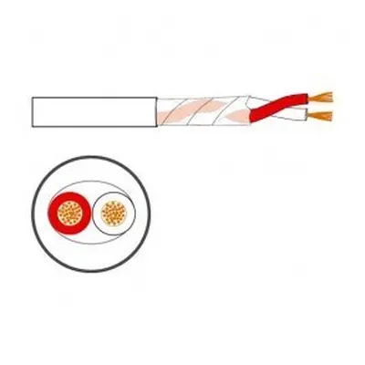 Rollo de cable altavoz de 2 conductores Fonestar CI-16