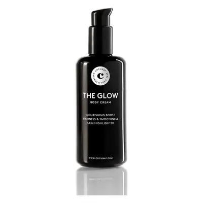 The Glow - Crema Hidratante Corporal - Efecto Brillo - Nutre y Regenera la Piel - Suaviza e Ilumina - Con Aceite de Coco, Jojoba