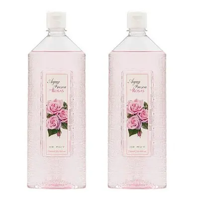 Pack Agua Fresca De Ruy Rosas Agua de Colonia Unisex de 750ml 2 uds
