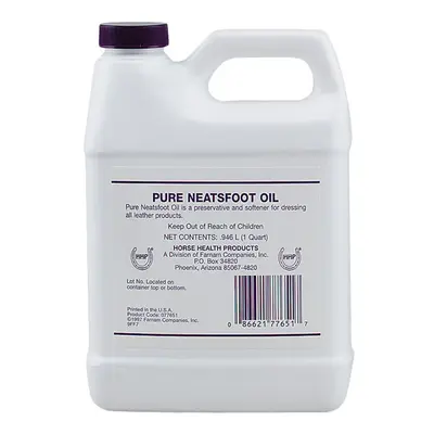 Aceite para cuero Farnam Neatsfoot 100% 946 ml