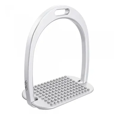 Estribos de equitación de aluminio clásico con suelo inclinado para niños Alfa Jump