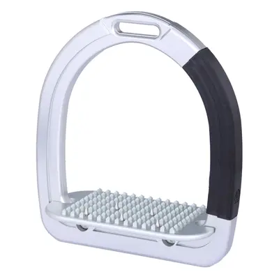 Estribos de seguridad de aluminio para suelos planos con puntas para niños. Alfa Jump Safety2