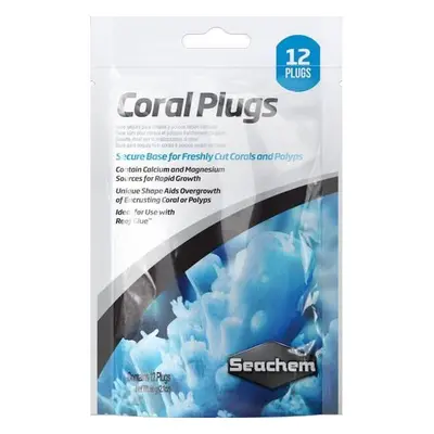 Accesorios para acuarios Seachem Coral Plugs (x12)