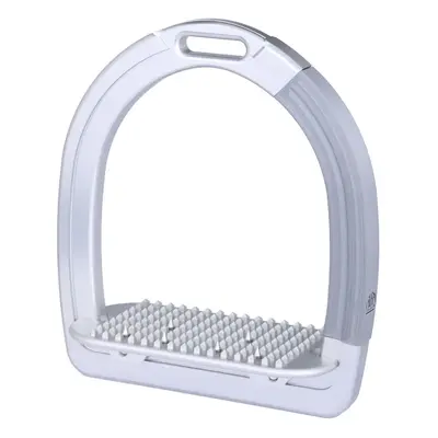 Estribos de seguridad de aluminio para suelo plano con puntas Alfa Jump Safety2