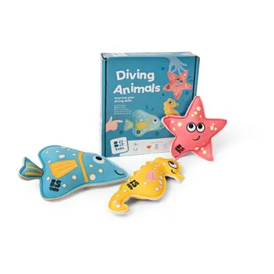 BS Toys Animales marinos para pequeños buceadores - juego de agua - 3 piezas