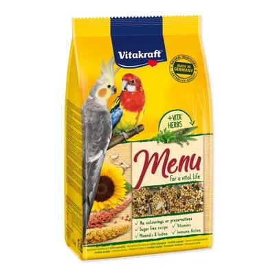 Alimento Vitakraft Vital menú para cacatúa y loro mediano 1kg