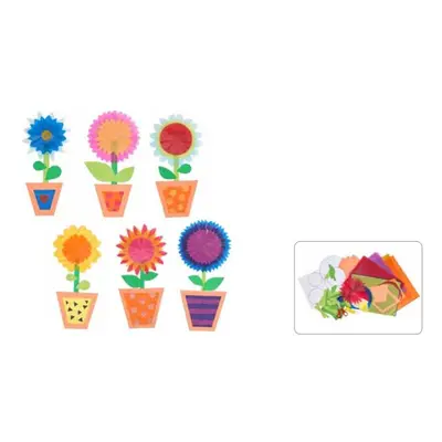 Haba Craft Kit Conjunto Creativo Flores imágenes para la ventana